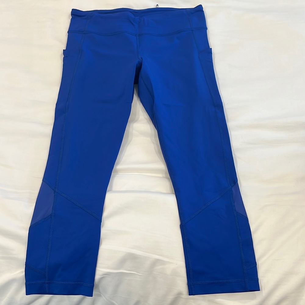 Lululemon pace rival leggings blue size 8